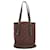 Bucket Louis Vuitton Handbags Brown Cloth  ref.1367734