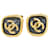 Chanel Earrings Black Metal  ref.1367774