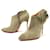 CHRISTIAN LOUBOUTIN MRS BABA SHOES 39 BEIGE SUEDE HEELED ANKLE BOOTS  ref.1367908