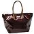 LOUIS VUITTON Borsa tote Vernis Bellevue GM con monogramma Amarante M93589 LV Auth 73055