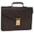 LOUIS VUITTON Monogram Serviette Conseiller Briefcase M53331 LV Auth ep4115 Cloth  ref.1368127