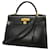 Hermès Kelly 32 Black Leather  ref.1368342