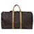 Louis Vuitton Keepall 55 Brown Cloth  ref.1368437