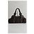 Borsa Shanghai Tang in pelle marrone - vista 2