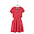 Maje rotes Kleid Polyester  ref.1369010