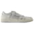 Metallic Skel Top Low Sneakers - Amiri - Synthetik - Weiß Synthetisch  ref.1369060