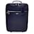 Prada Sac de voyage de bagage de Valise à valise à roulettes en toile de nylon noir  ref.1369071