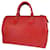 Louis Vuitton Speedy 25 Red Leather  ref.1369343