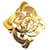 Broche Chanel Gold CC Dourado Metal Banhado a ouro  ref.1369524