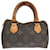 Louis Vuitton Mini speedy Brown Cloth  ref.1369587
