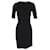 Stella Mc Cartney Stella McCartney Knee Length Dress in Black Wool  ref.1369751