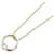 & Other Stories Andere 18 Karat Gold Diamantring Anhänger Halskette Metall Halskette in ausgezeichnetem Zustand  ref.1369823