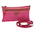 PRADA Shoulder Pouch Nylon Pink Auth 72167  ref.1369944