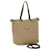 PRADA Tote Bag Nylon 2way Beige Auth 72541  ref.1369991