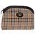 Autre Marque Burberrys Nova Check Pouch Canvas Beige Auth yk12082