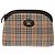 Autre Marque Burberrys Nova Check Pouch Canvas Beige Auth yk12082 - vista 13