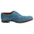 Louis Vuitton Mocasines de cuero Azul  ref.1370039