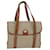 Céline Bolso de hombro CELINE de lona Macadam Beige Auth 73415  ref.1370043