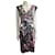 Etro Multicoloured draped dress Multiple colors Cotton Viscose Elastane  ref.1370075