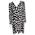 Diane Von Furstenberg Robe en soie DvF Reina US avec motif animal abstrait Multicolore  ref.1370080