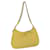 PRADA Chain Shoulder Bag Nylon Yellow Auth 63153  ref.1370094