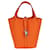 Hermès Hermes Orange Minium Picotin Lock 18 Bag Leather  ref.1370367