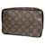 Louis Vuitton Trousse de Toilette Brown Cloth  ref.1370695