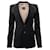 Autre Marque Blazer Jean Paul Gaultier vintage in lana nera con cerniere Nero  ref.1370804