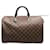 Louis Vuitton Damier Ebene Canvas Speedy 35 Brown Cloth  ref.1370839