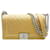 Chanel – Gesteppte Caviar Old Medium Boy-Tasche in Dunkelgold Weißgold  ref.1370850