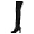 STUART WEITZMAN Vidaland Suede Over-The-Knee Boots in 39 EU Black  ref.1370897