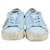 Golden Goose - Hi Star Sneakers in Blau/Silber Leder  ref.1370917
