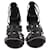 Hermès Hermes Black Chaine D'ancre Studded Heels Sandals Leather  ref.1370920