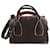CHLOÉ Distressed Leather Daria Handle Bag with Vintage effect in Brown.  ref.1370929