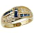 & Other Stories [Luxus] 18K Saphir Diamant Ring Metallring in ausgezeichnetem Zustand  ref.1371005