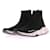 BALENCIAGA Zapatillas T.EU 38 Tela Negro Lienzo  ref.1371017