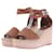 Hermès HERMES  Sandals T.EU 38 Leather Brown  ref.1371065