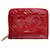 Portamonete Zippy Louis Vuitton Rosso Pelle verniciata  ref.1371366