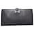 Hermès Béarn Black Leather  ref.1371369