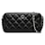 Classique Chanel Matelassé Cuir Noir  ref.1371643