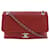 Chanel Chevron Red Leather  ref.1371698