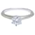Tiffany & Co Solitaire Silvery Platinum  ref.1371782