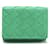 Bottega Veneta Intrecciato Green Leather  ref.1371803