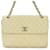 Chanel Chevron Beige Leather  ref.1371844