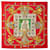 Hermès Hermes Red Hommage Una sciarpa di seta Charles Garnier Panno  ref.1371952