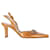 Sergio Rossi Buckle Slingback Pumps in Brown Leather  ref.1371978