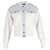 Sandro Panelled Bomber Jacket in Blue and White Cotton  ref.1371980