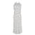 Autre Marque Rixo Marilyn Polka-Dot Midi Dress In White Silk  ref.1372007