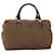 BALENCIAGA Hand Bag Nylon Brown Auth bs13991  ref.1372092