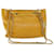 CHANEL Bicolole Chain Shoulder Bag Leather Yellow CC Auth bs13881  ref.1372109